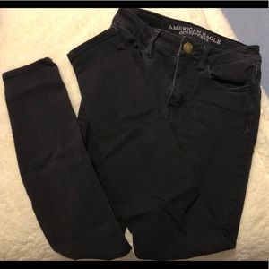 Black stretch jeans